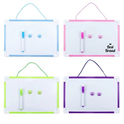 Small Colored-border Magnetic Hanging Whiteboard
