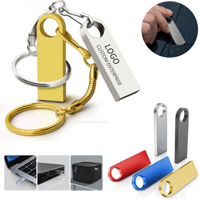 16GB USB Flash Drive Metal 2.0 Thumb Drives Memory Stick