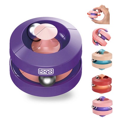Fidget Orbit Ball Pinball Gyro Cube Toy