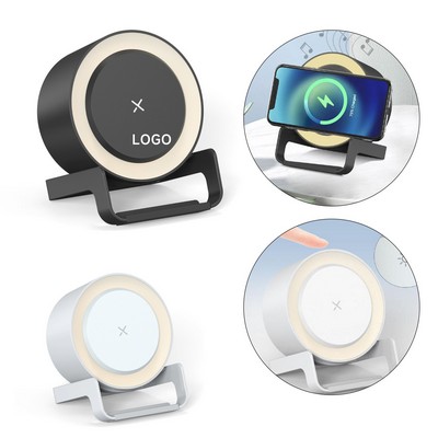 Wireless Charger Bluetooth Speaker