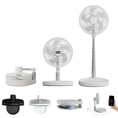 Foldable USB Rechargeable Fan
