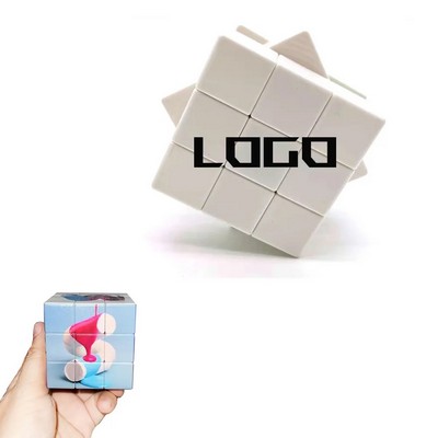 Mini UV Printing Logo Advertising Magic Cube Toys