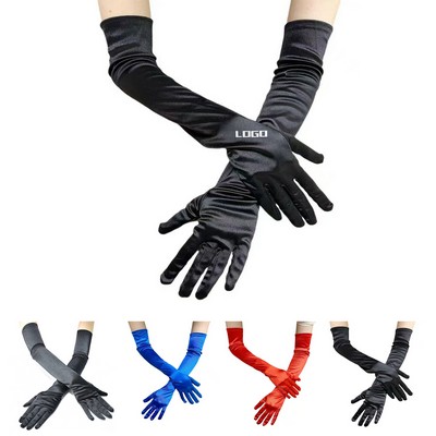 Elegant Silken Gloves