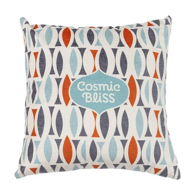 Chenille Pillow with Zipper Closure