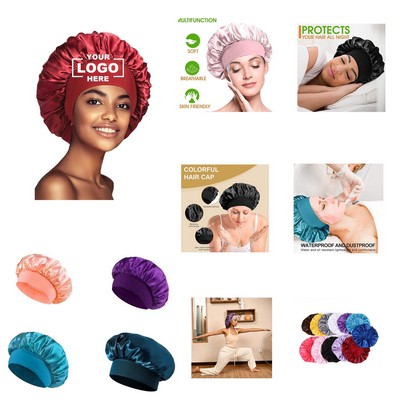 Satin Bonnet Silk Hair Bonnet