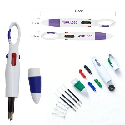 4" 1 Carabiner Ballpoint Pens