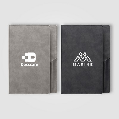 Memento PU Suede Texture Journal - A5 - Silkscreen