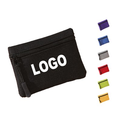 Oxford Cloth Solid Color Coin Purse