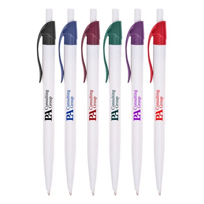 Union Printed - Curve Click Pen