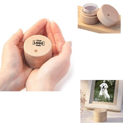 Wooden Pet Memorial Keepsake Box