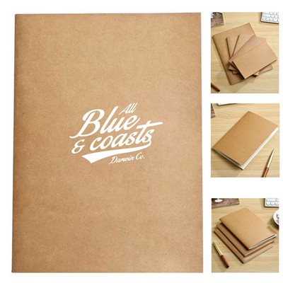 Kraft Paper Meeting Notebook