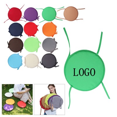 Circular Thick Fabric Seat Cushion
