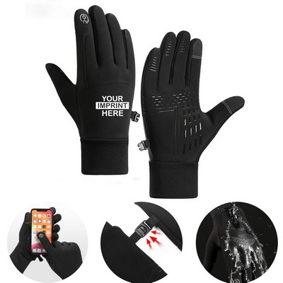 Warm Waterproof Cycling Gloves