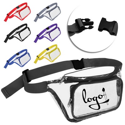 Transparent PVC Waist Bag