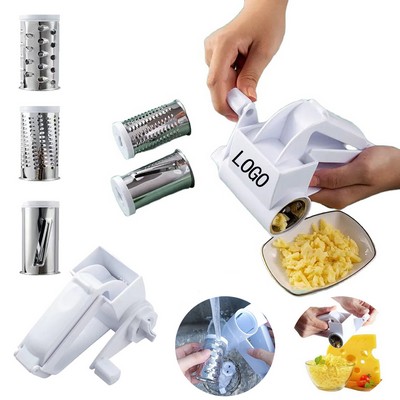 Manual Rotary Cheese Grater Shredder