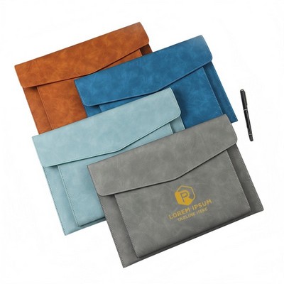 A4 Double-Layer Portfolio Envelope Folder Case Document Holder