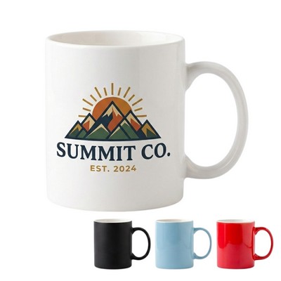 Ceramic Drinkware Mug Glossy Finish