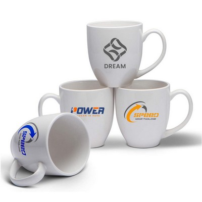 Classic Bistro Style Ceramic Mug