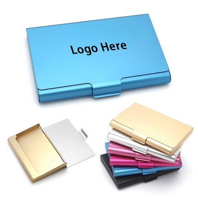 Aluminum Business Card Holder