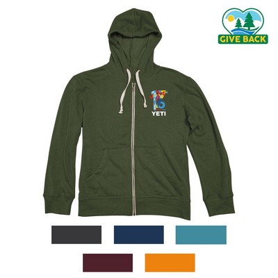 America250 ACE Men's Super Soft Whisper Fleece Full Zip Hoodie