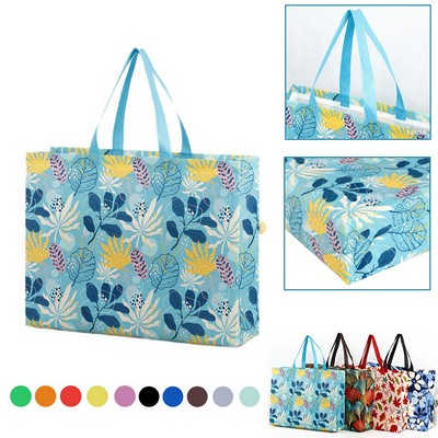 Custom Full Color Imprint 105 GSM Laminated Non-Woven Tote Bag