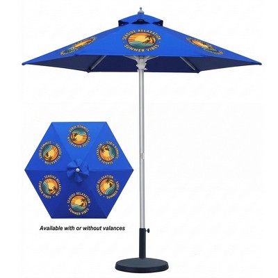7' Heavy Duty Umbrella Commercial Aluminum Market