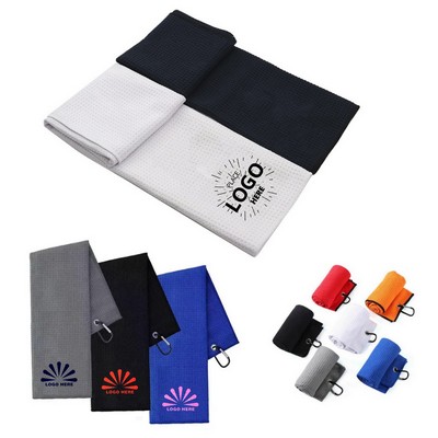 1 Hole Custom Golf Towel