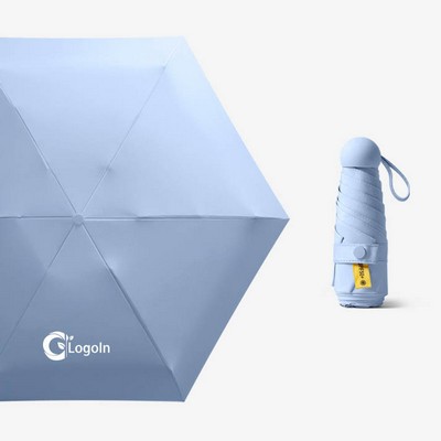 Travel Essentials Mini Umbrella for Purse Small Compact UV Sun Protection Lightweight