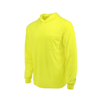 Radians ST61-N Hooded Non Rated Mesh Long Sleeve T-Shirt