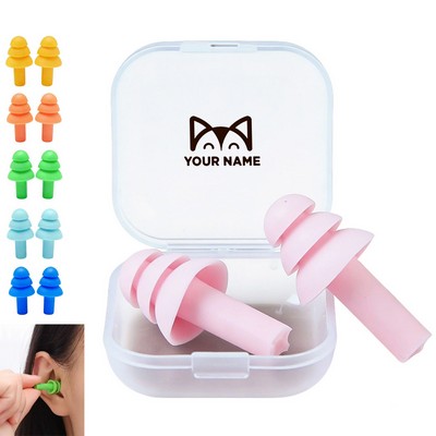 Wireless Noise Canceling Silicone Earplugs for Sleep