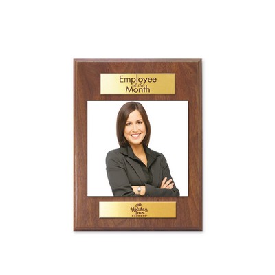 Walnut Wood Plaque (7" x 9")