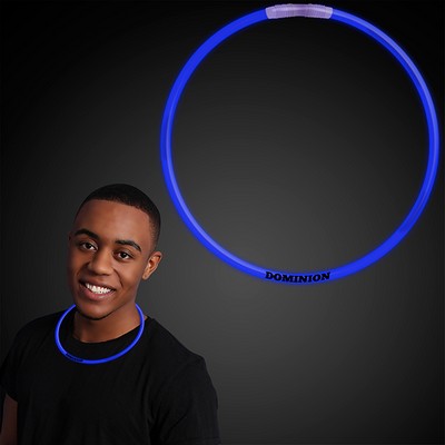 22" Blue Glow Necklace - PRINTED
