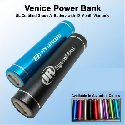 Venice Power Bank 2600 mAh No Extra Tariff