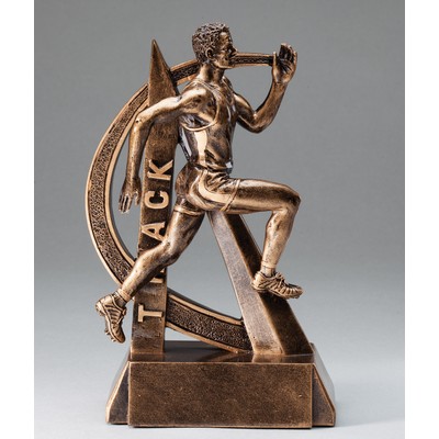 Track, Male - Ultra Action Sports Resin - 6 1/2"