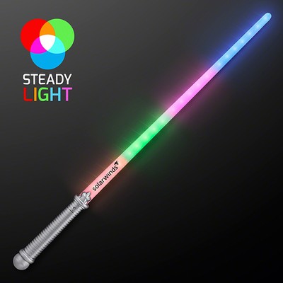 LED LayeRed 4 Color Rainbow Light Up Saber - PRINTED