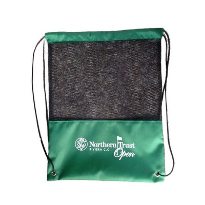 Drawstring Mesh Backpack