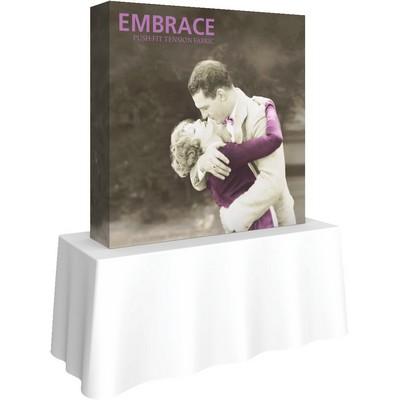 Embrace 5' Push-Fit Tabletop Display & Full Fitted Graphic