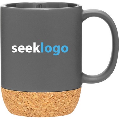 13 oz Beck Ceramic Mug (Storm Gray)