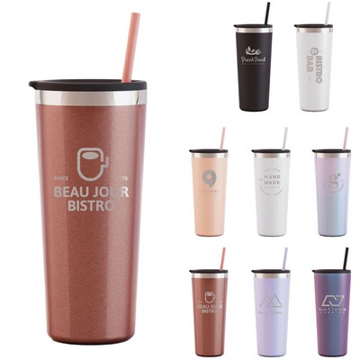 22 Oz. Maars Roadie Tumbler w/Straw