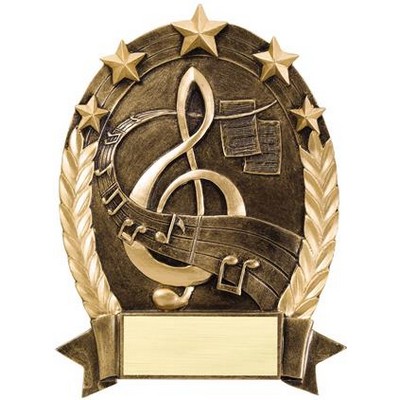 Music Five Star Resin Award