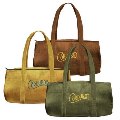 Small Corduroy Darling Duffel