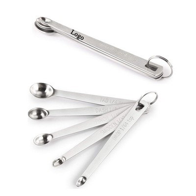 Mini Stainless Steel Measuring Spoons Set
