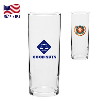 Clear Libbey USA Made 12 oz., Zombie Glasses