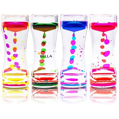 Hourglass Liquid Bubbler