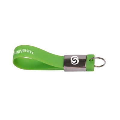 Rock Falls Silicon Key Chain Mini USB