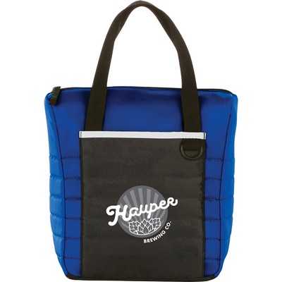 Quilted 12-Can Lunch Cooler