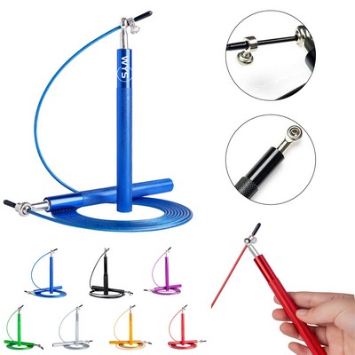 Anti-Slip Aluminum Handle Adjustable Skipping Rope