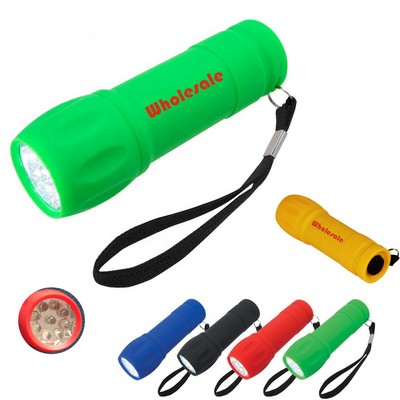 LED Flashlight With Strap