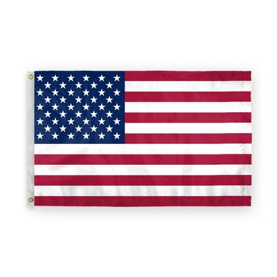 5'X8' 200D Nylon 1ply USA Printed Flag;