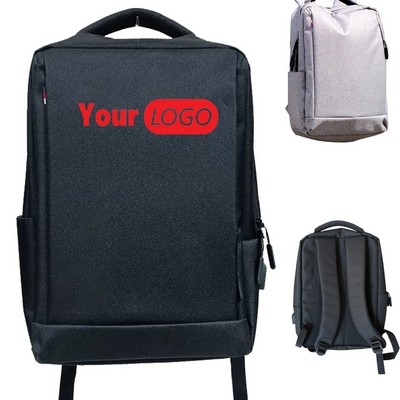 Custom Business Everyday Computer Backpack With Charging Port